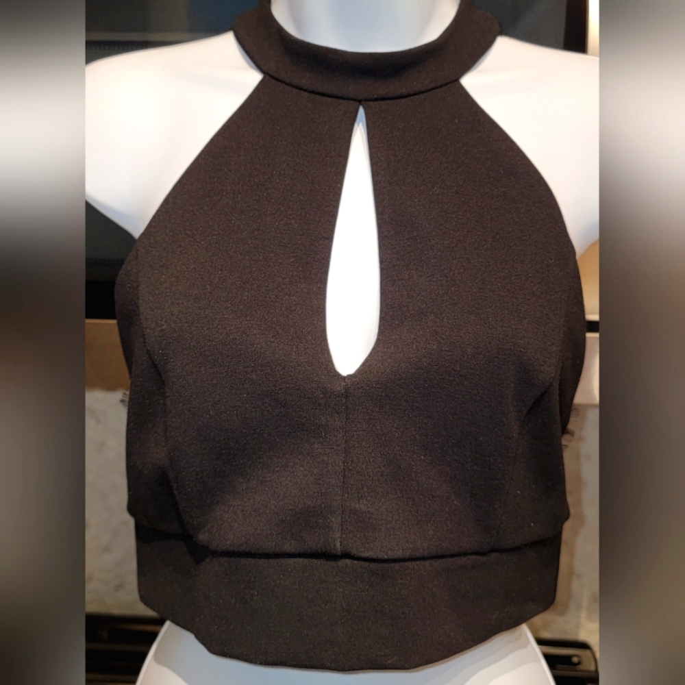 NWT Lulu's Lace Crop Top